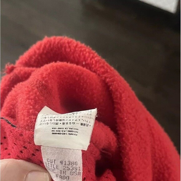 Vintage Patagonia Jacket Women’s Medium Synchilla Jacket II Red Zip Fleece USA - Picture 9 of 10